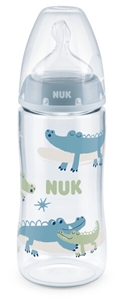 NUK First Choice+ Nappflaska 300 ml Croco
