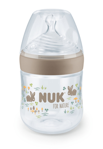 NUK for Nature Nappflaska 150 ml Beige
